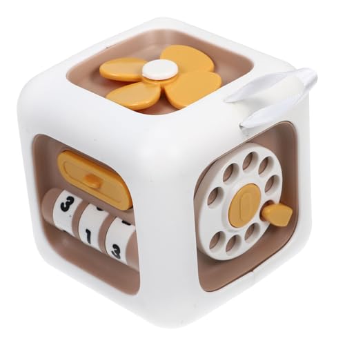 UPKOCH Entwicklung des Sensorischen Busy Cube Lernspielzeug Für Kinder Busy Cube Für Kinder Interaktives Aktivitätswürfelbrett von UPKOCH