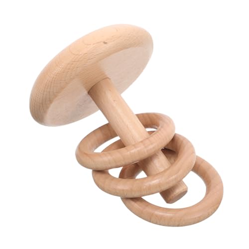 UPKOCH Montessori Holzringwurfspiel aus Buchenholz Sicherer Motorikförderer für Junge Mädchen und Kleinkinder Jahre Tragbares Lernspielzeug mit Ständer für Drinnen und Draußen UPKOCH Montessori Holzringwurfspiel aus Buchenholz Sicherer Motorikförderer für Junge Mädchen und Kleinkinder Jahre Tragbares Lernspielzeug mit Ständer für Drinnen und Draußen von UPKOCH