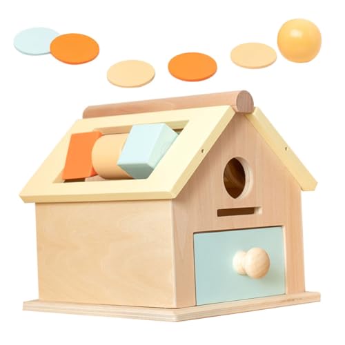UPKOCH Montessori Holzspielzeug Ab Jahr Motorikspielzeug mit Ball und Münzbox Frühpädagogisches Aktivitätsset für Kleinkinder Fördert Hand Auge Koordination und Kreativität Kompakt und UPKOCH Montessori Holzspielzeug Ab Jahr Motorikspielzeug mit Ball und Münzbox Frühpädagogisches Aktivitätsset für Kleinkinder Fördert Hand Auge Koordination und Kreativität Kompakt und von UPKOCH