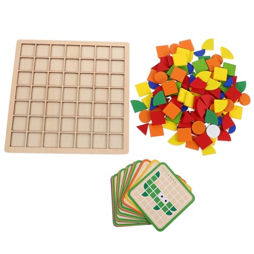UPKOCH Montessori Holzspielzeug Geometrische Formen Puzzle aus Naturholz Fördert Logisches Denken Hand Auge koordination und Kreativität für Kleinkinder und Vorschulkinder UPKOCH Montessori Holzspielzeug Geometrische Formen Puzzle aus Naturholz Fördert Logisches Denken Hand Auge koordination und Kreativität für Kleinkinder und Vorschulkinder von UPKOCH