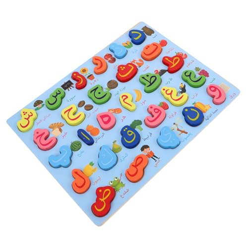 UPKOCH Montessori Russisches Alphabet Puzzle Holz Buchstaben Lernspielzeug für Interaktives Montessori Lernbrett mit Buchstabenformen Fördert Feinmotorik und Buchstabenerkennung Tragbar UPKOCH Montessori Russisches Alphabet Puzzle Holz Buchstaben Lernspielzeug für Interaktives Montessori Lernbrett mit Buchstabenformen Fördert Feinmotorik und Buchstabenerkennung Tragbar von UPKOCH