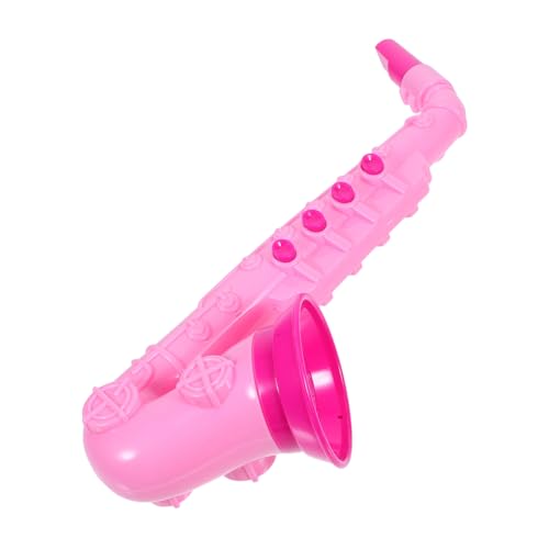 UPKOCH Multifunktionales Saxophonspielzeug Kunststoffmusikinstrument für Frühzeitige Bildung Fördert Rhythmus und Handkoordination Farbe Zufällig Zufällige Farbe Zufällige Farbe von UPKOCH