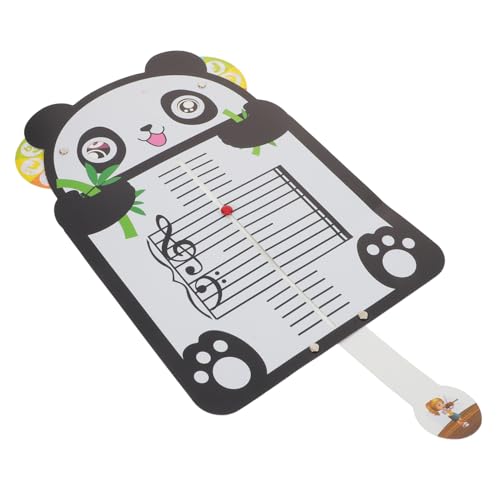 UPKOCH Musikalische Notenkarte mit Panda-Design Anfänger Musik-lernkarte für Klavier Rhythmus-übung Notenerkennung Fünfzeiliges Notenlinien-Board Musikunterricht für Schule und Zuhause UPKOCH Musikalische Notenkarte mit Panda-Design Anfänger Musik-lernkarte für Klavier Rhythmus-übung Notenerkennung Fünfzeiliges Notenlinien-Board Musikunterricht für Schule und Zuhause von UPKOCH