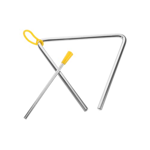 UPKOCH Musikalisches Dreiecksinstrument für Pädagogisches Musikspielzeug von Kreativität und Rhythmusentwicklung für Frühkindliche Bildung UPKOCH Musikalisches Dreiecksinstrument für Pädagogisches Musikspielzeug von Kreativität und Rhythmusentwicklung für Frühkindliche Bildung von UPKOCH