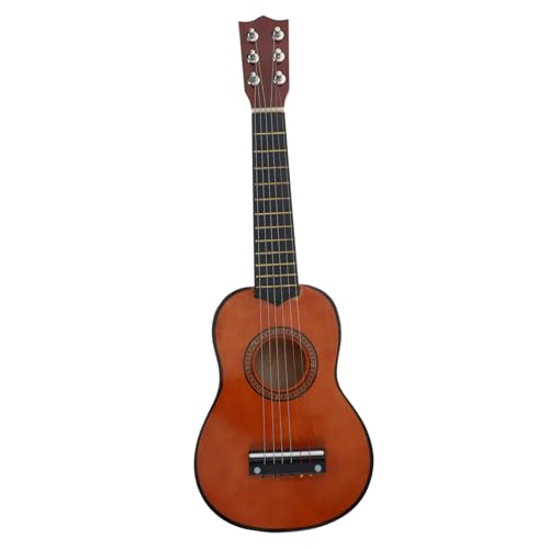UPKOCH Musikalisches Holzspielzeug für Gitarre Lerninstrument für Anfänger Stimuliert Kreativität und Musikinteresse für Jungen UPKOCH Musikalisches Holzspielzeug für Gitarre Lerninstrument für Anfänger Stimuliert Kreativität und Musikinteresse für Jungen von UPKOCH