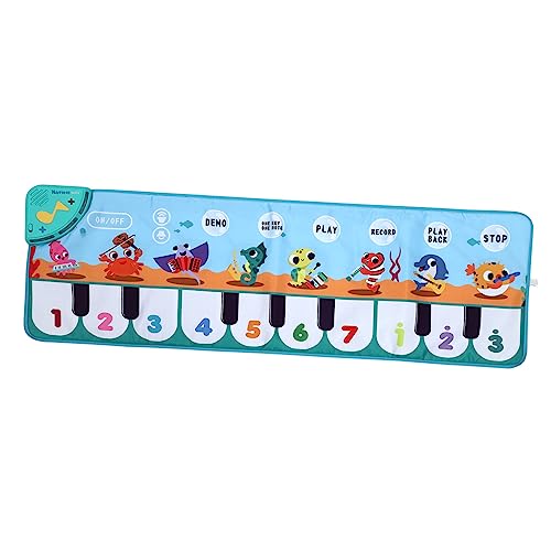UPKOCH Musikspielzeug für Kleinkinder Faltbare Piano Spielmatte für Junge Mädchen Interaktives Lernspielzeug Farben Tieren und Musikalischen Fähigkeiten für Geburtstage und Feste UPKOCH Musikspielzeug für Kleinkinder Faltbare Piano Spielmatte für Junge Mädchen Interaktives Lernspielzeug Farben Tieren und Musikalischen Fähigkeiten für Geburtstage und Feste von UPKOCH