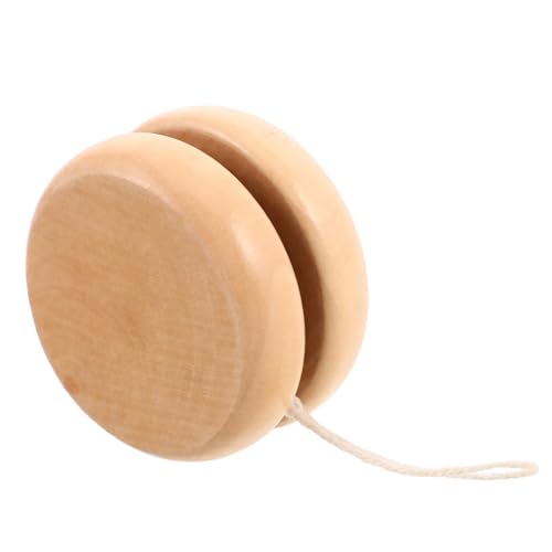 UPKOCH Natürliches Holz yoyo Kompakt Bunt für Hand Auge koordination Partyspaß Geschenk Jungen Mädchen für Feiertagsfeiern von UPKOCH