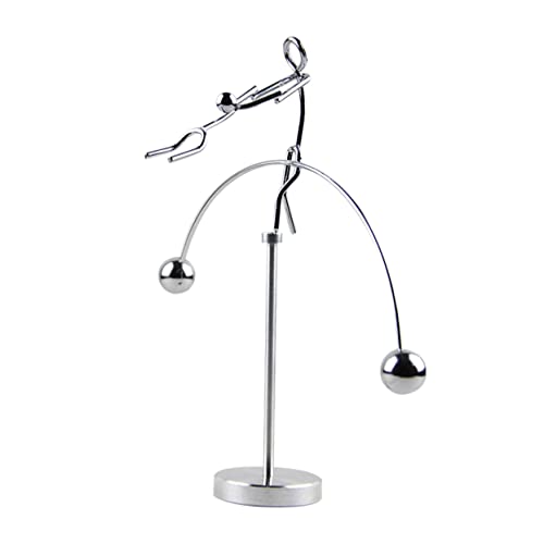 UPKOCH Newton Pendelspielzeug Schwingendes Balance Ball Ornament für Schreibtisch Kreatives Design für Büro und Zuhause Physik Dekoration Geschenkidee für Freunde UPKOCH Newton Pendelspielzeug Schwingendes Balance Ball Ornament für Schreibtisch Kreatives Design für Büro und Zuhause Physik Dekoration Geschenkidee für Freunde von UPKOCH