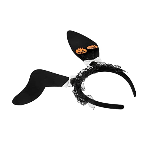 UPKOCH Niedliches Hasenohren Haarband aus Filz Flauschiges Cosplay Stirnband für Halloween Kostüm Party Geburtstagsfeier und Fotorequisiten Wiederverwendbar und Leicht zu Reinigen von UPKOCH