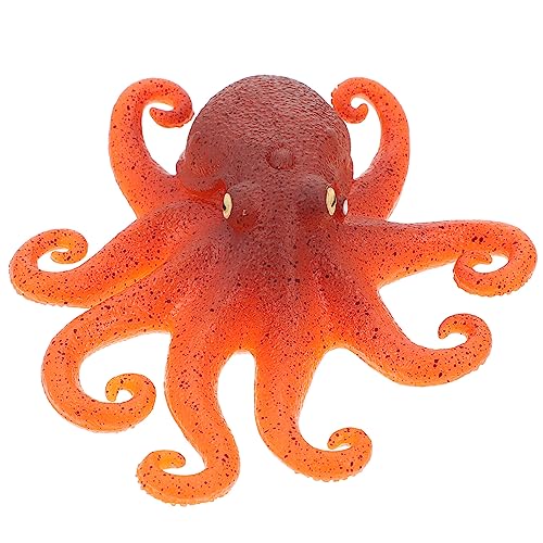 UPKOCH Niedliches Nachahmungs Oktopus Zum Quetschen Für Dekoration Für Das Kinderzimmer Weiches Gummimaterial Entspannungsspielzeug Kawaii Oktopus Für Jungen Und ädchen von UPKOCH