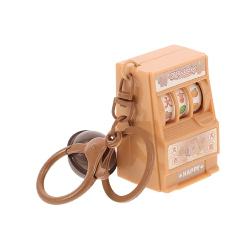 UPKOCH Obstmaschinen-Shaker für geburtstagsgeschenk für Kleiner Spielautomat Schlüsselanhänger für Minispiele Glücksspiel Schlüsselanhänger Metall Brown UPKOCH Obstmaschinen-Shaker für geburtstagsgeschenk für Kleiner Spielautomat Schlüsselanhänger für Minispiele Glücksspiel Schlüsselanhänger Metall Brown von UPKOCH
