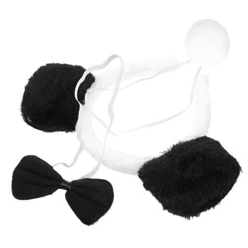 UPKOCH Panda Kostüm Teilig Haarreifen Fliege und Tierkostüm Cosplay Zubehör für Erwachsene Zoo Party Dschungel Verkleidung UPKOCH Panda Kostüm Teilig Haarreifen Fliege und Tierkostüm Cosplay Zubehör für Erwachsene Zoo Party Dschungel Verkleidung von UPKOCH