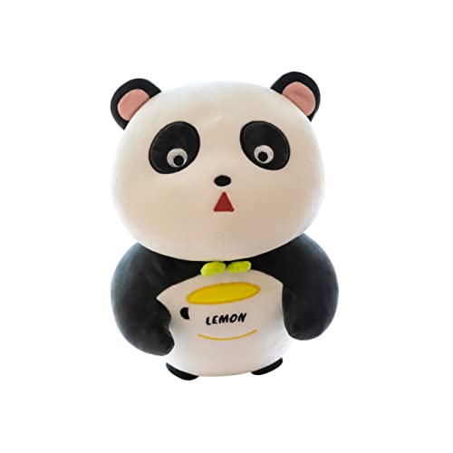 UPKOCH Panda-Puppe Spielzeuge Puppen pandabär stofftier Panda plüschtier Plüschpanda Kinderspielzeug Ornament entzückende Pandapuppe Panda Stofftier Karikatur Dekorationen Kopfkissen von UPKOCH
