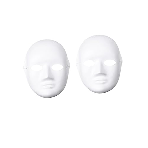 UPKOCH 4-teilige Weiße Masken Aus Zellstoff für Halloween-kostüme Blanko für Partys und Veranstaltungen UPKOCH 4-teilige Weiße Masken Aus Zellstoff für Halloween-kostüme Blanko für Partys und Veranstaltungen von UPKOCH