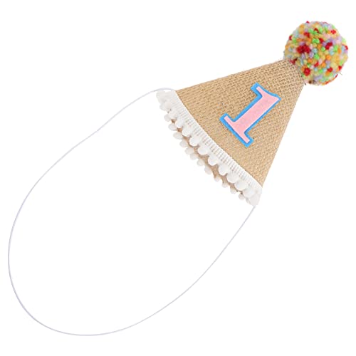 UPKOCH Partyhut Zum Ersten Geburtstag – Baby-stirnband Bezauberndes Foto-requisit Mit Tierdesign Perfekt Für Kinderfeiern UPKOCH Partyhut Zum Ersten Geburtstag – Baby-stirnband Bezauberndes Foto-requisit Mit Tierdesign Perfekt Für Kinderfeiern von UPKOCH