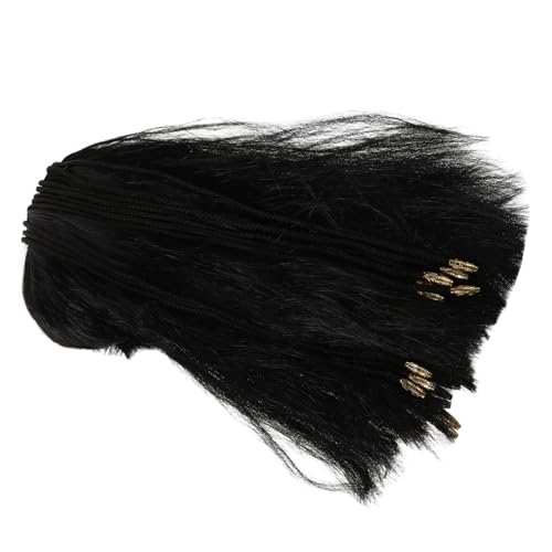 UPKOCH Perücke verkleiden Cosplay perücke Damen perücke Halloween perücke Plastik Black von UPKOCH