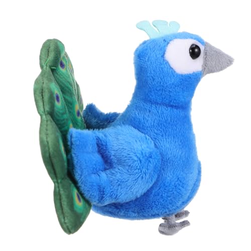 UPKOCH Pfauen-Fingerpuppe Mini-Plüschtier-Handpuppe Für Kinder Interaktives Geschichtenerzähl-Requisit Rollenspiel-Spielzeug Blau 4 33 X 3 54 X 3 54 Zoll UPKOCH Pfauen-Fingerpuppe Mini-Plüschtier-Handpuppe Für Kinder Interaktives Geschichtenerzähl-Requisit Rollenspiel-Spielzeug Blau 4 33 X 3 54 X 3 54 Zoll von UPKOCH
