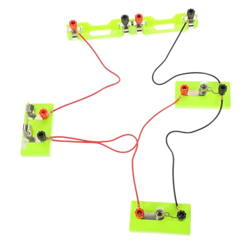 UPKOCH Physik Experimentierkasten Batteriehalter Elektrizität Lehrmittel Einfacher Experimentierbox für Schüler Zuhause Schule Labor von UPKOCH