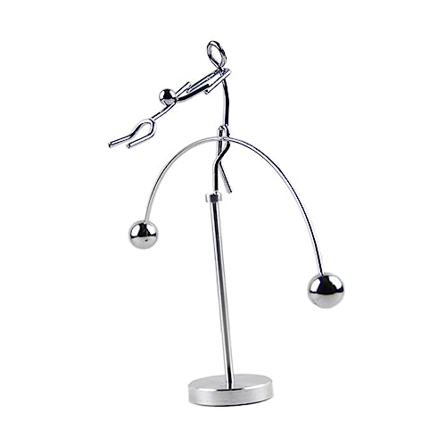 UPKOCH Physikalisches Balancespielzeug Deko Desktop Ornament Kreative Newton Balance Skulptur Kinetisches Gleichgewicht Büroschmuck UPKOCH Physikalisches Balancespielzeug Deko Desktop Ornament Kreative Newton Balance Skulptur Kinetisches Gleichgewicht Büroschmuck von UPKOCH