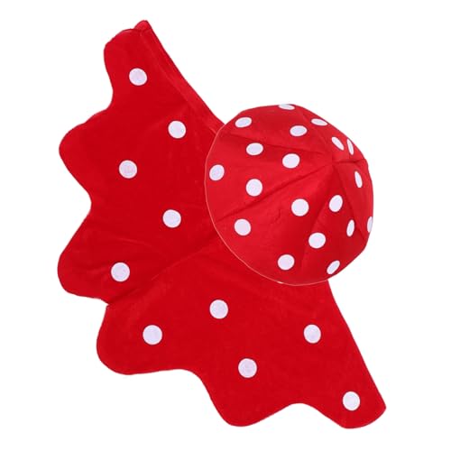 UPKOCH Rot Gefleckter Pilzhut Für Erwachsene Und Lustiges Cosplay-zubehör Für Partys Halloween Und Feiertagsfeiern Einzigartiges Design Vielseitig Kombinierbar Und Auffällig UPKOCH Rot Gefleckter Pilzhut Für Erwachsene Und Lustiges Cosplay-zubehör Für Partys Halloween Und Feiertagsfeiern Einzigartiges Design Vielseitig Kombinierbar Und Auffällig von UPKOCH