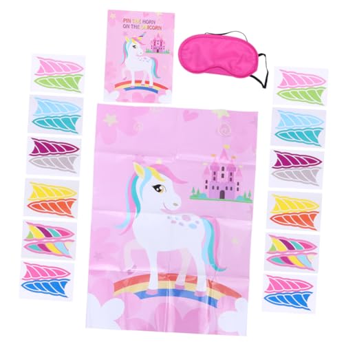 UPKOCH Pink Unicorn Themed Game Poster Kinder Party Match Spiel Aufkleber Augenklappe Aufkleber Geburtstagsfeier Favor Supplies Dekoration Für Kinder Kind UPKOCH Pink Unicorn Themed Game Poster Kinder Party Match Spiel Aufkleber Augenklappe Aufkleber Geburtstagsfeier Favor Supplies Dekoration Für Kinder Kind von UPKOCH