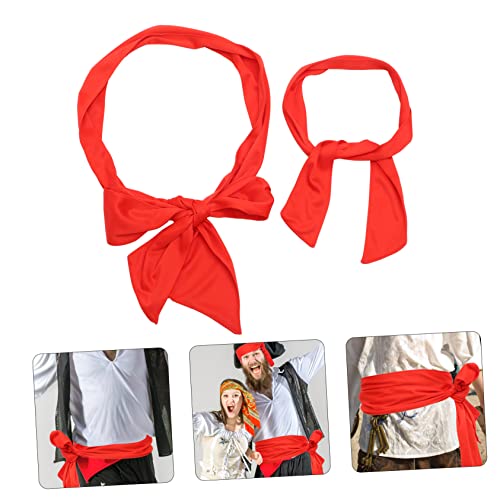 UPKOCH Piraten Kostüm Accessoires Teiliges mit Bandana und Taillengürtel Strapazierfähig Vielseitig Einsetzbar für Karneval Halloween Cosplay Party Erwachsene UPKOCH Piraten Kostüm Accessoires Teiliges mit Bandana und Taillengürtel Strapazierfähig Vielseitig Einsetzbar für Karneval Halloween Cosplay Party Erwachsene von UPKOCH