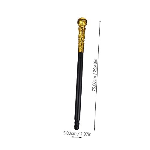 UPKOCH Plastik Pharaoh Stab Königszepter Teiliges Elegantes Kostümzubehör für Halloween Karneval Party Wiederverwendbarer Kunststoff Zauberstab für Cosplay und Bühnenauftritte UPKOCH Plastik Pharaoh Stab Königszepter Teiliges Elegantes Kostümzubehör für Halloween Karneval Party Wiederverwendbarer Kunststoff Zauberstab für Cosplay und Bühnenauftritte von UPKOCH