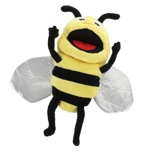 UPKOCH Plüsch Bienen Handpuppe Interaktive Tierhandpuppe für Gefüllt mit Perfektes Geschichtenerzählen und Koordination UPKOCH Plüsch Bienen Handpuppe Interaktive Tierhandpuppe für Gefüllt mit Perfektes Geschichtenerzählen und Koordination von UPKOCH