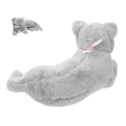 UPKOCH Kuscheltier Katze Realistisches Plüschspielzeug Dekoratives Katzenornament Für Zuhause Und Auto Für Süße Tierfigur Für Wohnräume von UPKOCH