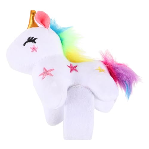 UPKOCH Plüsch Einhorn Slap Armband Kuscheliges Wristband Leichtes Party Accessoire Für Geburtstag Halloween Weihnachten Fasching Dekoration Weiches Tiermotiv Handgelenkband UPKOCH Plüsch Einhorn Slap Armband Kuscheliges Wristband Leichtes Party Accessoire Für Geburtstag Halloween Weihnachten Fasching Dekoration Weiches Tiermotiv Handgelenkband von UPKOCH
