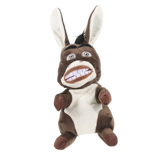 UPKOCH Plüsch Esel Handpuppe Interaktiv Weiches Stofftier für Eltern Junge Mädchen Spiel Kreatives Rollenspiel und Erzählspaß für Frühe UPKOCH Plüsch Esel Handpuppe Interaktiv Weiches Stofftier für Eltern Junge Mädchen Spiel Kreatives Rollenspiel und Erzählspaß für Frühe von UPKOCH