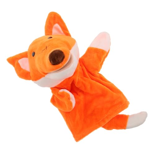 UPKOCH Plüsch Fuchs Handpuppe Interaktives Kuscheltier Frühpädagogik Geburtstagsgeschenk Eltern Junge Mädchen Kommunikation Lernspielzeug UPKOCH Plüsch Fuchs Handpuppe Interaktives Kuscheltier Frühpädagogik Geburtstagsgeschenk Eltern Junge Mädchen Kommunikation Lernspielzeug von UPKOCH