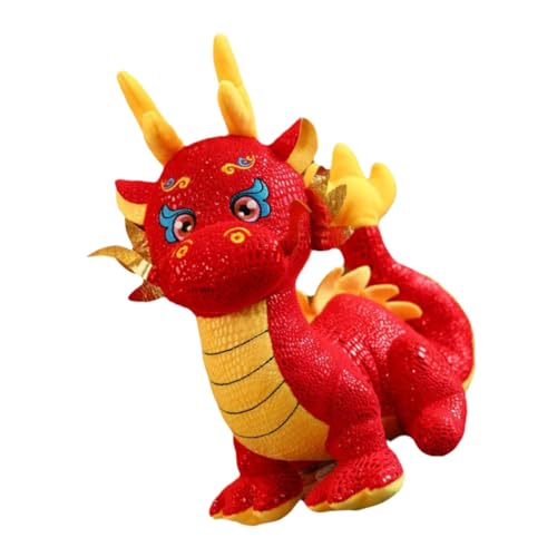 UPKOCH Plüsch Drache Kuscheltier Realistisches Drachen Spielzeug Neujahr Für Familie Freunde Chinesisches Neujahr Dekoration Niedliches Plüschtier UPKOCH Plüsch Drache Kuscheltier Realistisches Drachen Spielzeug Neujahr Für Familie Freunde Chinesisches Neujahr Dekoration Niedliches Plüschtier von UPKOCH
