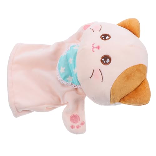 UPKOCH Plüsch Handpuppe Katze Interaktive Tierfigur für Geschichtenerzählen Puppenspielzeug für Fantasieaktivitäten und Eltern Spiele UPKOCH Plüsch Handpuppe Katze Interaktive Tierfigur für Geschichtenerzählen Puppenspielzeug für Fantasieaktivitäten und Eltern Spiele von UPKOCH