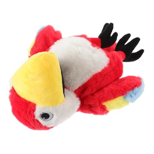 UPKOCH Plüsch Handpuppe Papagei Interaktive Tierhandpuppe für Kreatives Rollenspiel für Geschichtenerzählen Waschbarem Material von UPKOCH