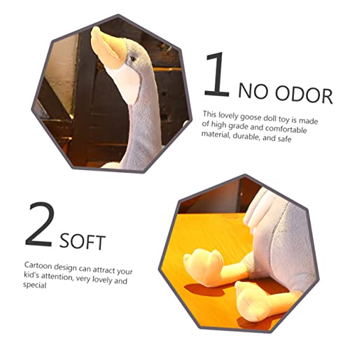UPKOCH Plüsch Kuscheltier Graues Weiches Stofftier aus Niedliches Schlafzimmer Deko und Geschenkspielzeug für Mädchen UPKOCH Plüsch Kuscheltier Graues Weiches Stofftier aus Niedliches Schlafzimmer Deko und Geschenkspielzeug für Mädchen von UPKOCH