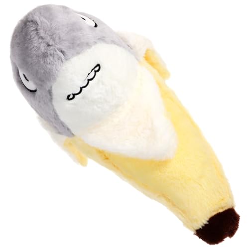 UPKOCH Plüsch Kuscheltier Weiches Sofa Kissen Cartoon Shark Plüschpuppe Niedliches Dekokissen für Schlafzimmer Wohnzimmer von UPKOCH