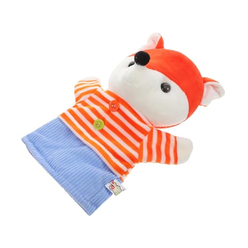UPKOCH Plüsch Tier Handpuppen Interaktive Geschichtenerzählung mit Niedlichen Fuchs Handpuppen für Eltern Junge Mädchen Spiel und Kreatives Rollenspiel für Unterhaltung von UPKOCH
