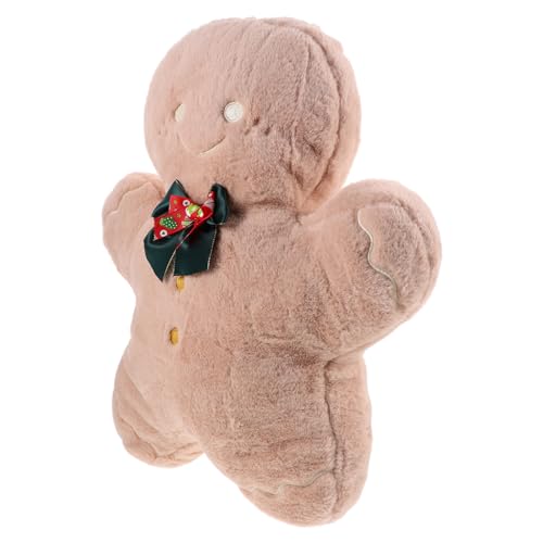 UPKOCH Kissen in Form Eines Mannes Weihnachts-lebkuchenmann Dekokissen Schlafkissen Umarmungskissen Pelziges Umarmungsspielzeug UPKOCH Kissen in Form Eines Mannes Weihnachts-lebkuchenmann Dekokissen Schlafkissen Umarmungskissen Pelziges Umarmungsspielzeug von UPKOCH