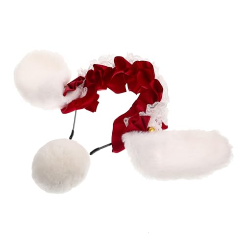 UPKOCH Plüschiges Hasenohren Kopfband und Cosplay Haarschmuck für Mädchen Weiß rot Weiches Bunny Ear Headwear und Rabbit Tail Prop für Karneval Halloween und Kostümparty UPKOCH Plüschiges Hasenohren Kopfband und Cosplay Haarschmuck für Mädchen Weiß rot Weiches Bunny Ear Headwear und Rabbit Tail Prop für Karneval Halloween und Kostümparty von UPKOCH