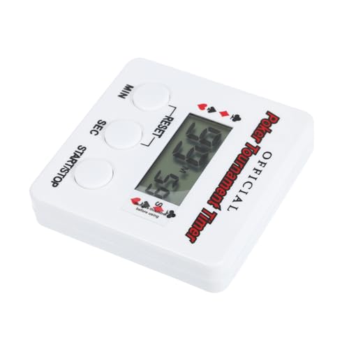 UPKOCH Poker Timer Spielturnier Kleiner Countdown Stoppuhr Timer Großer Magnetischer Countdown Timer Mechanischer Pokerknopf Mit Timer Pokeruhr Analog Weiß Elektronische UPKOCH Poker Timer Spielturnier Kleiner Countdown Stoppuhr Timer Großer Magnetischer Countdown Timer Mechanischer Pokerknopf Mit Timer Pokeruhr Analog Weiß Elektronische von UPKOCH