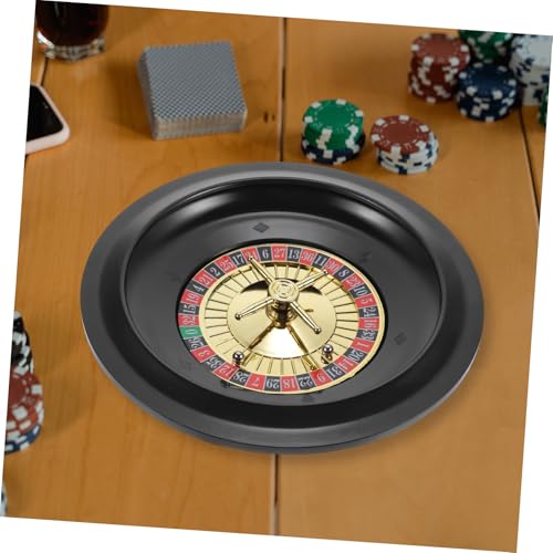 UPKOCH Poker Wheel Russisches Pokerspiel Rotierendes Tischspiel Party Atmosphäre Kompaktes Zubehör Für Bar Nachtspiele Zuhause von UPKOCH