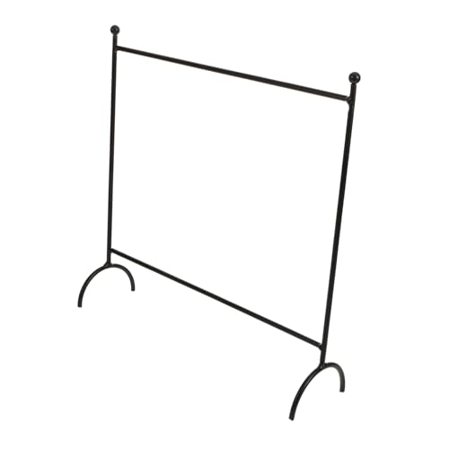 UPKOCH Puppenhaus Eisen Lagerung Rack Mini Kleidung Kleiderbügel Organizer Puppe Kleidung Rack von UPKOCH