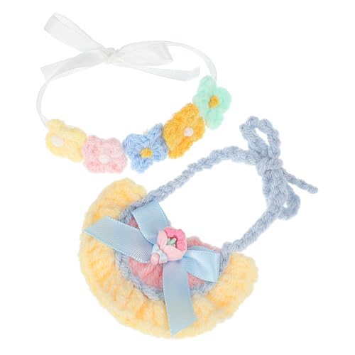 UPKOCH Puppenbekleidungsset Set mit Blumen-Haarband und Spucktuch Puppen Weiche Baumwollmaterialien Perfekter Sitz Modisches Zubehör für Sammler und Spielspaß UPKOCH Puppenbekleidungsset Set mit Blumen-Haarband und Spucktuch Puppen Weiche Baumwollmaterialien Perfekter Sitz Modisches Zubehör für Sammler und Spielspaß von UPKOCH