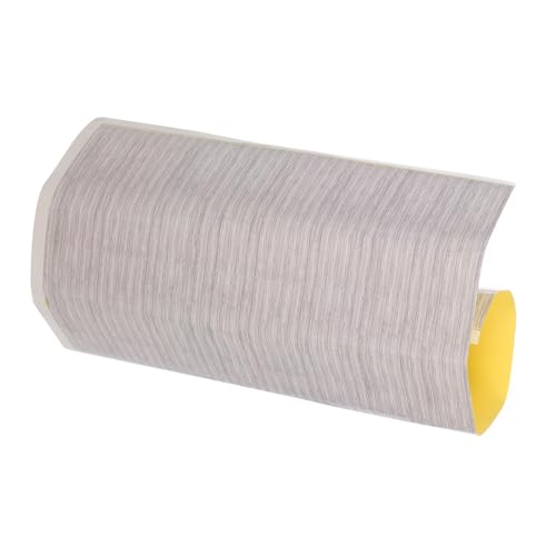 UPKOCH Puppenhaus-Bodenaufkleber puppenhaus bodenbelag DIY Bodenbelag Dekorative Boden Sticker waschbar mit Planke Vinyl Miniatur-Dielendekoration Bodenaufkleber für Puppenhaus Light Grey von UPKOCH