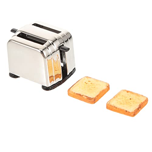 UPKOCH Puppenhaus Brotbackautomat Kinderspielzeug Mini Toaster Simuliertes Küchengeschirr Mini Toaster Im Maßstab Miniatur Toaster Küchenspielzeug Toaster Mini Modell UPKOCH Puppenhaus Brotbackautomat Kinderspielzeug Mini Toaster Simuliertes Küchengeschirr Mini Toaster Im Maßstab Miniatur Toaster Küchenspielzeug Toaster Mini Modell von UPKOCH