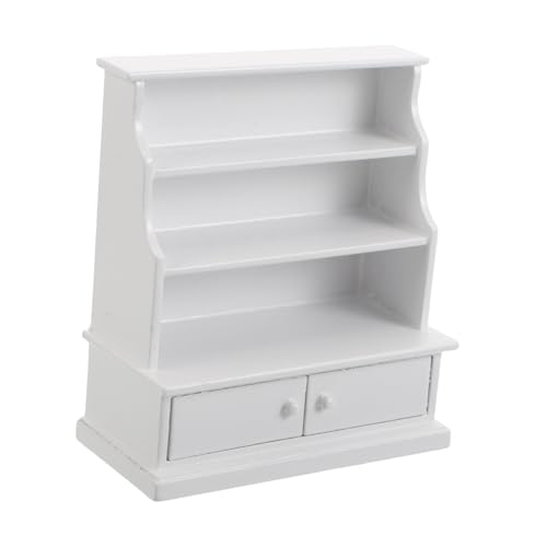UPKOCH Puppenhaus Bücherregal Kleines Aufbewahrungs und Displaymöbel Robuster Miniatur Schrank für Mini Bücher und Dekoration UPKOCH Puppenhaus Bücherregal Kleines Aufbewahrungs und Displaymöbel Robuster Miniatur Schrank für Mini Bücher und Dekoration von UPKOCH