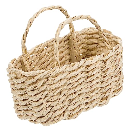 UPKOCH Puppenhaus Einkaufskorb Decke Dekoration Figur Mini Wäschekorb Aus Weide Kleine Körbe Puppenhaus Aufbewahrungskorb Puppenhaus Zubehör Puppenhaus Korb Rattan UPKOCH Puppenhaus Einkaufskorb Decke Dekoration Figur Mini Wäschekorb Aus Weide Kleine Körbe Puppenhaus Aufbewahrungskorb Puppenhaus Zubehör Puppenhaus Korb Rattan von UPKOCH