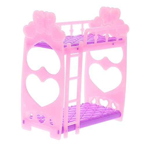 UPKOCH Puppenhaus Etagen Bett für und Mädchen Möbel Etagenbetten Mini Möbel kinderzimmerdeko Room Decoration Miniatur-Schlafzimmer-Etagenbett Mini-Etagenbett Plastik UPKOCH Puppenhaus Etagen Bett für und Mädchen Möbel Etagenbetten Mini Möbel kinderzimmerdeko Room Decoration Miniatur-Schlafzimmer-Etagenbett Mini-Etagenbett Plastik von UPKOCH