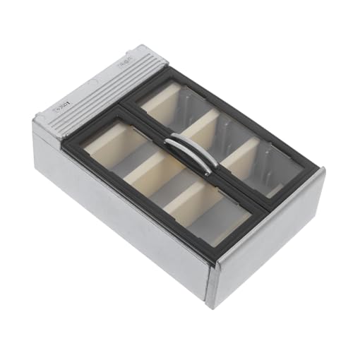 UPKOCH Puppenhaus Kühlschrank Bausätze Möblierung Puppenhaus Küche Dolly Puppenhausmöbel Miniatur-Ornamente Für Das Puppenhaus Bausatz Tapete Für Puppenhaus Feinschmecker Tür Silver Acryl UPKOCH Puppenhaus Kühlschrank Bausätze Möblierung Puppenhaus Küche Dolly Puppenhausmöbel Miniatur-Ornamente Für Das Puppenhaus Bausatz Tapete Für Puppenhaus Feinschmecker Tür Silver Acryl von UPKOCH